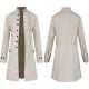 Men's Medieval Coat Jacket Trench Coat